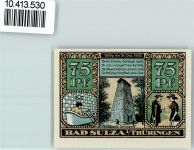 99518 O5322 Bad Sulza - Notgeld Karl Alexander Sophienquelle