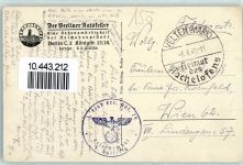 10115 W1000 Zehlendorf - Gasthaus Der Berliner Ratskeller Königstraße Stempel WK II