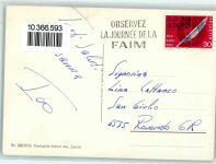Hunde Elle et Lui AK Tier, vermenschlicht 1974