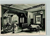 01067 O8000 Dresden Gebrauchsspuren Hotel Trompeterschlößchen Restaurant