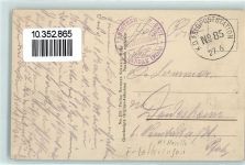 54530 Preny - Burg Ruine Feldpost Nr. 85