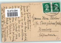 76646 W7520 Bruchsal - Schloss Vorzimmer Leuchter Kamin Bahnpost Kassel-Frankfurt Zug 73