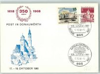 86609 W8850 Donauwörth - Sonderstempel 350 Jahrfeier