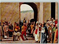 W8103 Oberammergau Kreuzweg 1960 AK Passionsspiel