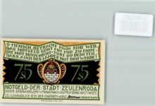 07937 O6570 Zeulenroda - Notgeld