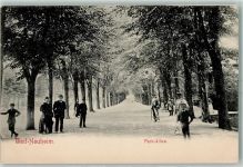 61231 W6350 Bad Nauheim - Park-Allee Winter