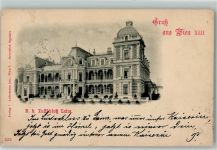 1030 Wien 3. Bezirk, Landstraße 1899 - k.k. Lustschloss Lainz
