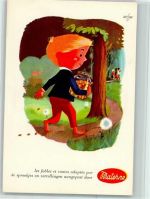 Fables et Contes Adaptes Par Junge mit Materne-Glas Lebensmittel