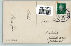 Serie 204-2 Namenstag - Kleinkind als Gratulantin AK BKW 1929