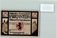 96337 W8642 Lauenstein , Oberfr - Notgeld
