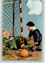 Serie 1083-12 Max und Moritz Puppen AK Serie