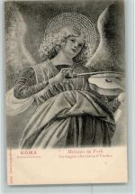 Melozzo da Forli - Un Angelo che suona il Violine AK Basilica Vaticana, gute Erhaltung Engel Künstlerkarte
