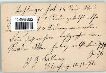 79588 W7859 Efringen-Kirchen 1892 - Ganzsache