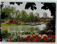 W7000 Stuttgart Nr. 308 Gartenschau 1961 u. Sonderstempel Gartenbauausstellung