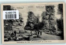 O9373 Ehrenfriedersdorf Chemnitz - Aue - Adorf Zug 1773 Greifensteine Bahnpoststempel 1916