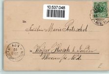Grüß Gott - 1897 Verlag Römmler & Jonas AK Liebesbrief