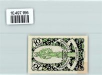 4533 Piberbach Notgeldschein Notgeld 10 Heller Sonne Ähren Pest-Säule