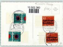 W3000 Hannover Messebilder und Sonderstempel AK Ausstellung 1963