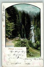 W7740 Triberg im Schwarzwald Triberger Wasserfal Wasserfall 1901