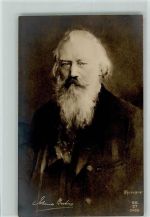 Gemälde von F. Rumpf - GGCo 2498 AK Brahms, J.