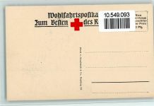 Einigkeit mach stark, Wohlfahrtskarte zum Besten des Roten Kreuzes, Deutschlands Fürsten an Ihre Völker - sehr gute Erhaltung AK Zweibund Deutschland-Österreich