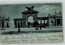 34117 W3500 Kassel , Hess 1897 - Gruss aus - Mondschein Stengel 3352 AK