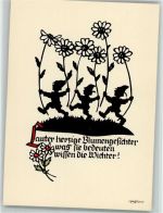 Nr. 768 - Kinder mit Blüten AK Gute Erhaltung Plischke, G. Künstlerkarte