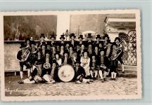 Volksmusikgruppe - Bürgerkapelle Blasinstrumente AK Musikgruppe Foto AK