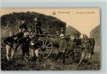 Armee belge - Une voiture de requisition Militär Belgien