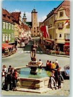 97980 W6990 Bad Mergentheim - Marktbrunnen Mörike Haus