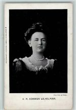 Königin Wilhelmina AK Adel Niederlande
