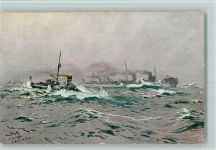 Depeschenboot sign Bohrdt - Tucks 876 AK Gute Ehaltung Bohrdt, H. Gebrauchsspuren