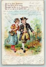 Poesie Gedicht - Kinder - Verlag Mandt Liebe 1903