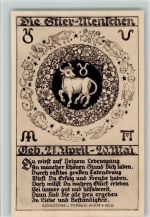 Die Stier Menschen - gute Erhaltung Sternzeichen