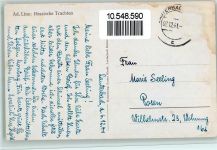 Nr. 275 - Hess. Trachten, sign Lins , Kinder tanzen, Flöte spielen, gute Erhaltung AK Hess. Tracht, Mandt 1941 Künstlerkarte