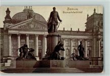 W1000 Berlin Mitte Denkmal von Bismarck AK Bismarck