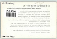 65391 W6223 Espenschied KEINE AK Cafe Haus Talblick Terrasse