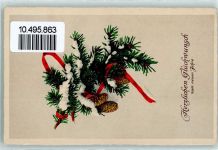 27404 W2730 Boitzen - Landpoststempel über Zeven Bez. Bremen Briefmarke WK II