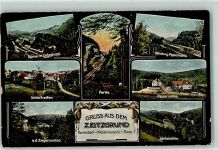07639 O6532 Bad Klosterlausnitz - Schleifreifen Ziegenmühle Rabsburger Papiermühle Janismühle