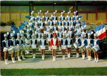 Compagnie des Majorettes de Saint Louis 68 Motiv Frankreich