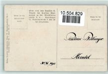 Deutsche Lieder Nr. 1 Karte 40 AK Schulverein Künstlerkarte