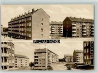 04523 O7220 Pegau - Ortsansichten Mehrfamilienhäuser Pegau-Nord 3-Bildaufnahme