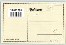 96317 W8640 Kronach , Oberfr Künstlerkarte Festungstor sign. Neukam