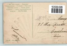 Vergissmeinnicht u. Fächer AK Fächer 1907 Prägedruck
