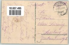 78194 W7717 Immendingen 1916 Gebrauchsspuren Villa am Walde Feldpost