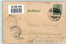 99894 O5804 Friedrichroda 1900 Gebrauchsspuren Lithographie