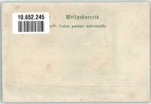 Gebrauchsspuren Queens Land Wappen No. 80 Paul Kohl Chemnitz Lithographie
