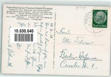 34513 W3544 Waldeck , Hess - Hotel Schloß Waldeck Edersee Fliegeraufnahme