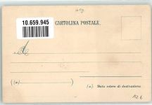 Ottmar Zieher Briefmarkenabbildung Wappen Motiv Italien Lithographie