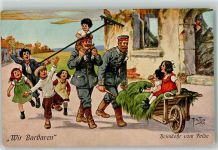 Verlag Gebr. Dietrich Serie 151-8 - WK I Wir Barbaren Thiele, Arthur
